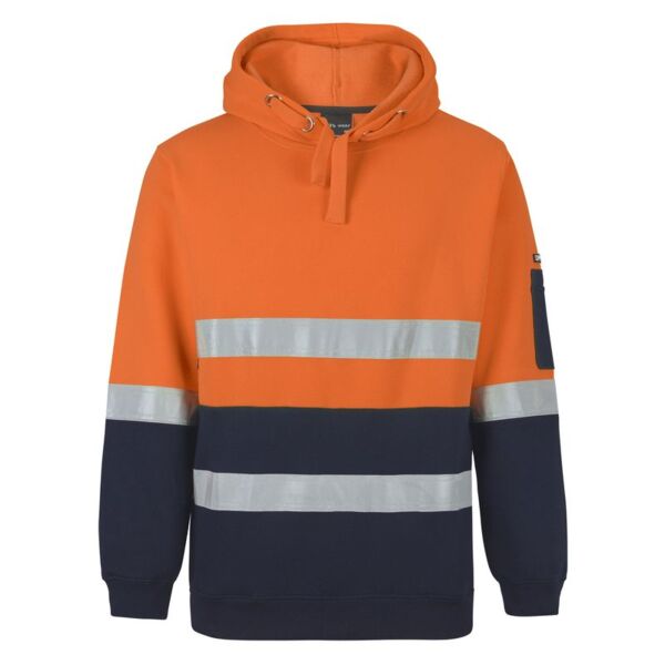 Hi Vis (D+N) Pull Over Hoodie Thumbnail
